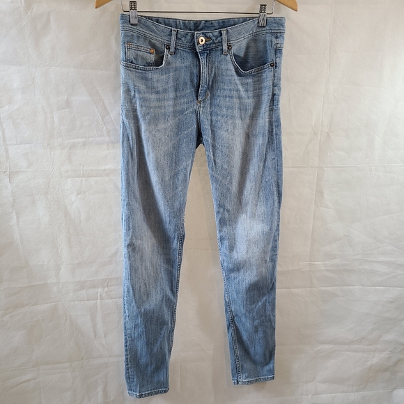 boyfriend low waist tapered leg h&m